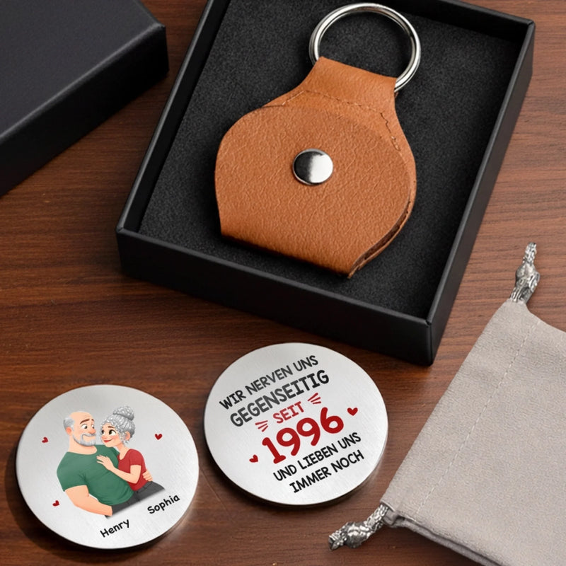 Personalisierter Taschenknuddler – Geschenk Für Paar – Wir Nerven Uns, Lieben Uns