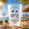Personalisierte Partybecher – Sommergeschenke für beste Freunde und Familie – Hallo Sommer