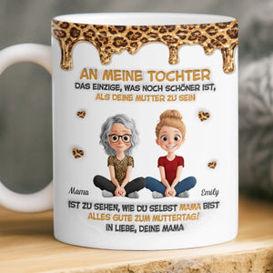 Personalisierte Tasse – Geschenk für Tochter – Der Muttertag War Wunderbar