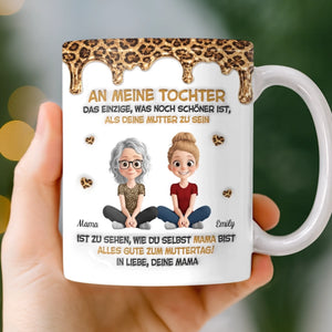 Personalisierte Tasse – Geschenk für Tochter – Der Muttertag War Wunderbar