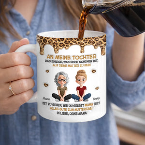 Personalisierte Tasse – Geschenk für Tochter – Der Muttertag War Wunderbar