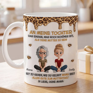 Personalisierte Tasse – Geschenk für Tochter – Der Muttertag War Wunderbar