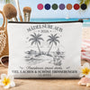 Personalisierte Kosmetiktasche - Sommergeschenke für beste Freunde - Endlich Sommer