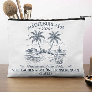 Personalisierte Kosmetiktasche - Sommergeschenke für beste Freunde - Endlich Sommer