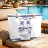 Personalisierte Strandtasche - Sommergeschenke für beste Freunde - Auf in gute Zeiten