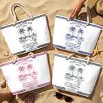 Personalisierte Strandtasche - Sommergeschenke für beste Freunde - Auf in gute Zeiten