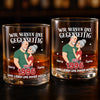 Personalisierter Whiskyglas – Geschenk für Paar – Wir Nerven Uns Und Lachen