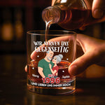 Personalisierter Whiskyglas – Geschenk für Paar – Wir Nerven Uns Und Lachen