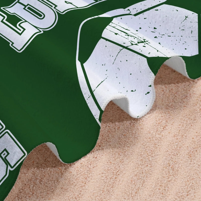 Personalisiertes Strandtuch – Geschenk für Dich selbst – Es ist Sommerzeit