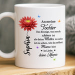 Personalisierte Tasse – Geschenk für Tochter – Dich als Mama zu sehen ist das Schönste