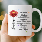 Personalisierte Tasse – Geschenk für Tochter – Dich als Mama zu sehen ist das Schönste