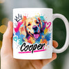 Personalisierte Tasse mit 3D-Effekt – Geschenk Für Hundeliebhaber – Mein Kleiner Welpe