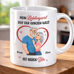 Personalisierte Tasse – Geschenk für Paar – Mein Lieblingsort der Welt