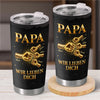 Personalisierter Becher – Geschenke für Papa, Opa – Du bist der beste Papa