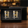 Personalisierter Whiskyglas – Vatertagsgeschenk für Papa, Opa – Mein Papa, meine Liebe