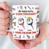 Personalisierte Tasse mit 3D-Effekt – Vatertagsgeschenke, Lustige Geschenke für Papa – Danke für die guten Gene