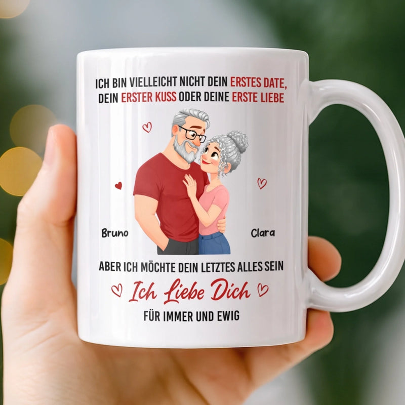 Personalisierte Tasse – Geschenk für Paar – Ich Liebe Dich Für Immer Und Ewig