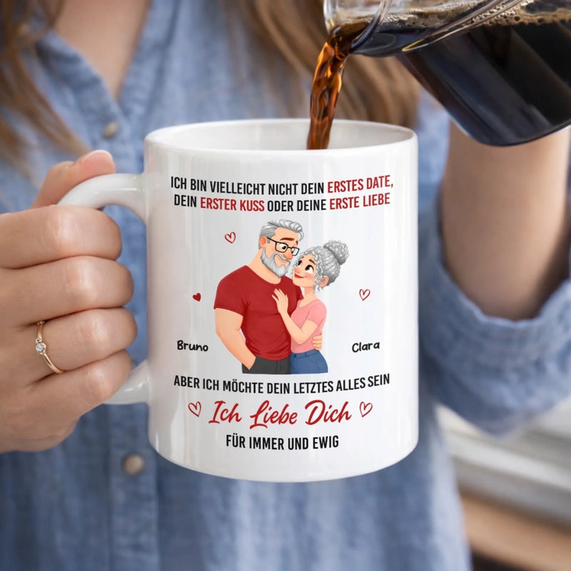 Personalisierte Tasse – Geschenk für Paar – Ich Liebe Dich Für Immer Und Ewig