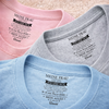 Personalisiertes Unisex-T-Shirt mit Innenkragen-Druck – Geschenk für Mann & Frau - Du bist mein Zuhause