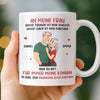 Personalisierte Tasse – Geschenk für Paar – Meine Königin Für Immer