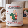 Personalisierte Tasse – Geschenk für Paar – Meine Königin Für Immer