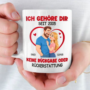Personalisierte Tasse – Geschenk für Paar – Alle Verkäufe Sind Endgültig