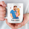 Personalisierte Tasse – Geschenk für Paar – Du Nervst Mich Am Schönsten