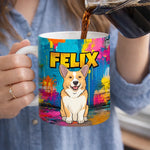 Personalisierte Tasse mit 3D-Effekt – Geschenk Für Hundeliebhaber – Mein kleines Hündchen