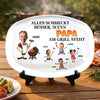 Personalisierte Grillplatte – Vatertagsgeschenk für Papa, Opa – BBQ braucht einen tollen Papa