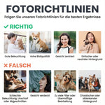 Personalisierte T-Shirt Mit Vorder- & Rückendruck - Geschenke für Hundeliebhaber, Katzenliebhaber - Liebe Auf Vier Pfoten