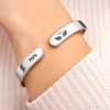 Personalisiertes Edelstahlarmband Mit Gravur – Erinnerungsgeschenk Zum Verlust Von Mama, Papa - Ich Bin Immer Bei Dir