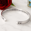 Personalisiertes Edelstahlarmband Mit Gravur – Erinnerungsgeschenk Zum Verlust Von Mama, Papa - Ich Bin Immer Bei Dir