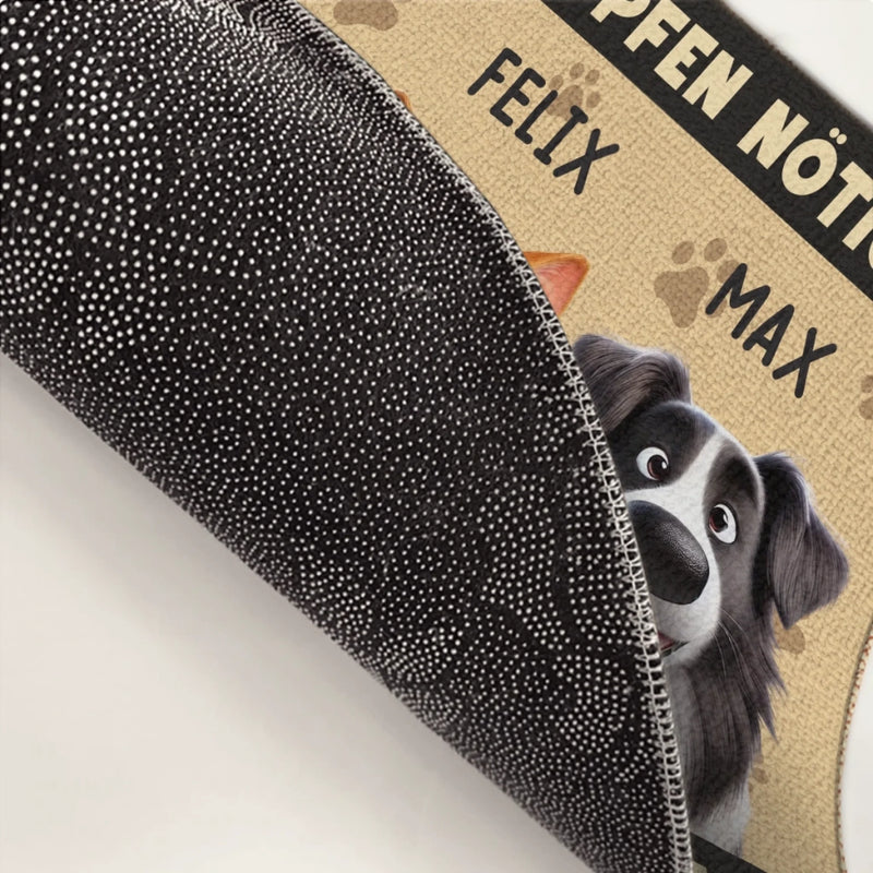 Personalisierte Fußmatte – Geschenk Für Camper & Campingpaare – Campingpartner fürs Leben
