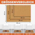 Personalisierte Fußmatte – Geschenk Für Camper & Campingpaare – Wo Feuer & Spaß beginnen
