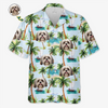 Personalisiertes Hawaiihemd mit Foto – Geschenk für Familie, Haustierbesitzer – Echter Urlaubsmodus