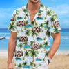 Personalisiertes Hawaiihemd mit Foto – Geschenk für Familie, Haustierbesitzer – Echter Urlaubsmodus
