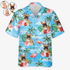 Personalisiertes Hawaiihemd mit Foto – Geschenk für Familie, Haustierbesitzer – Hawaiianische Familie