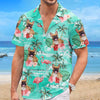 Personalisiertes Hawaiihemd mit Foto – Geschenk für Familie, Haustierbesitzer – Hawaiianische Familie