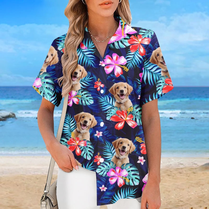 Personalisiertes Hawaiihemd mit Foto – Geschenk für Familie – Es ist Sommer