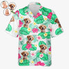 Personalisiertes Hawaiihemd mit Foto – Geschenk für Familie, Haustierbesitzer – Es ist Sommerzeit
