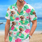 Personalisiertes Hawaiihemd mit Foto – Geschenk für Familie, Haustierbesitzer – Es ist Sommerzeit