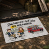 Personalisierte Fußmatte – Geschenk Für Camper & Campingpaare – Zuhause Ist Da, Wo Wir Parken