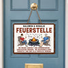 Personalisiertes Holzschild – Geschenk für Campingpaare – Lagerfeuer, Musik & gute Zeiten