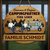 Personalisiertes Holzschild – Geschenk für Campingpaare – Zuhause Ist, Wo Wir Parken