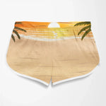Personalisierte Partner-Badeshorts – Sommergeschenk für Paare - Babe wartet schon