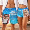 Personalisierte Partner-Badeshorts – Sommergeschenk für Paare - Babe gehört mein Herz