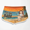 Personalisierte Partner-Badeshorts – Sommergeschenk für Paare - Wenn Verloren, Zurück an Babe
