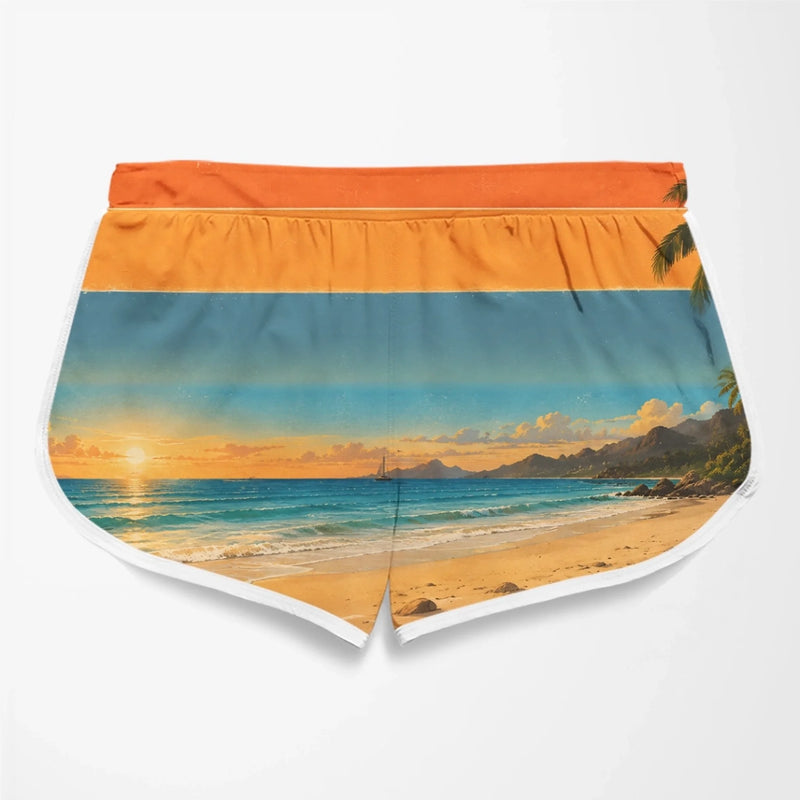 Personalisierte Partner-Badeshorts – Sommergeschenk für Paare - Wenn Verloren, Zurück an Babe
