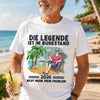 Personalisiertes Unisex-T-Shirt – Geschenke für Rentner – Keine Meetings mehr