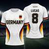 Personalisiertes Fußballtrikot – Geschenk für Fußballfans, Sportfans – Ich Schaue Fussball